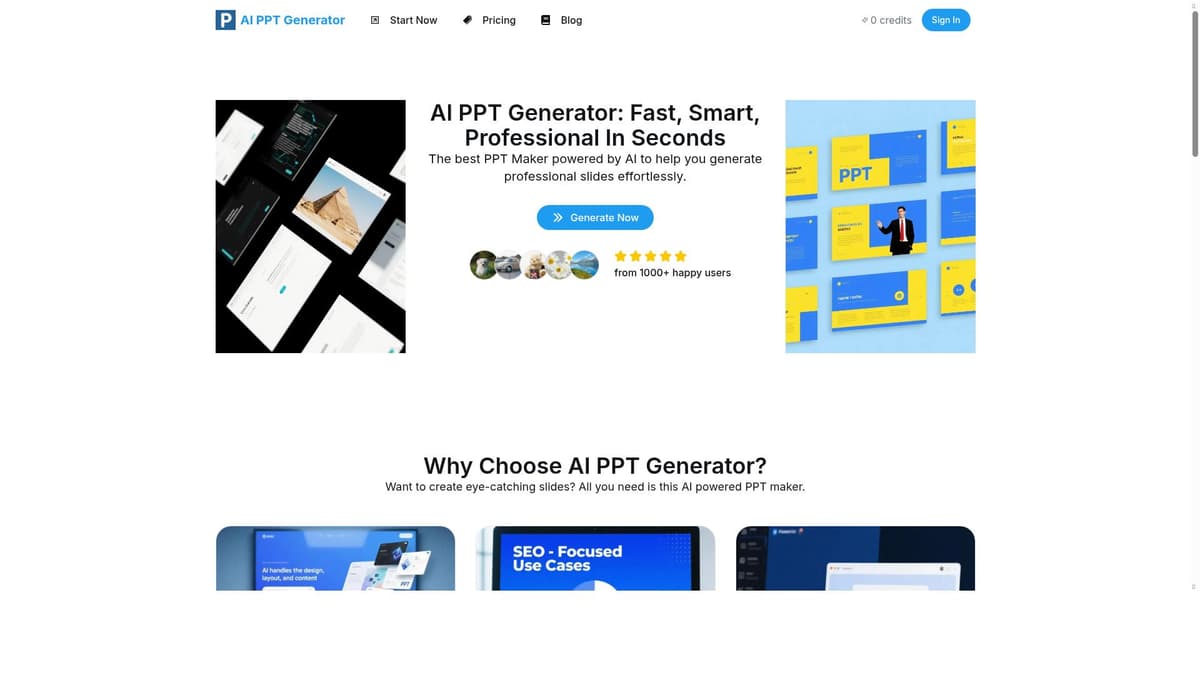  AI PPT Generator