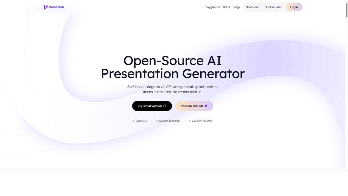 Presenton: Data Presentations