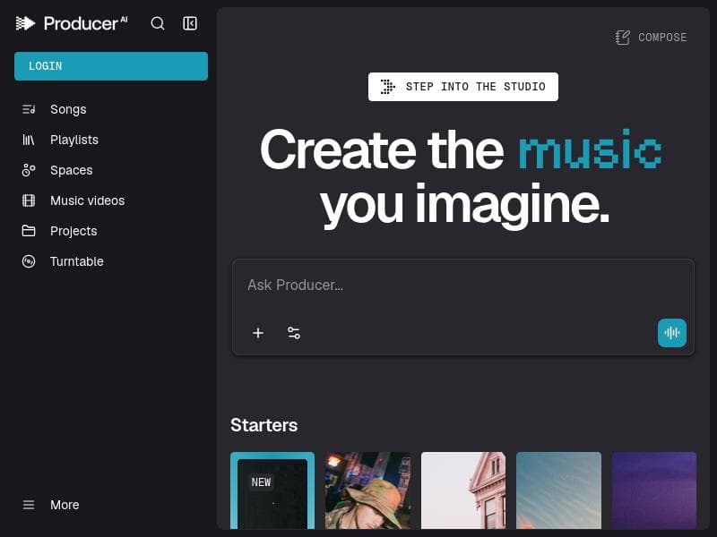Producer AI by Google Labs 