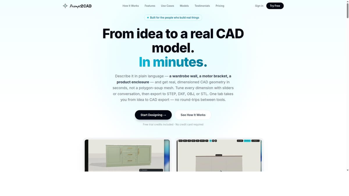 Prompt2CAD