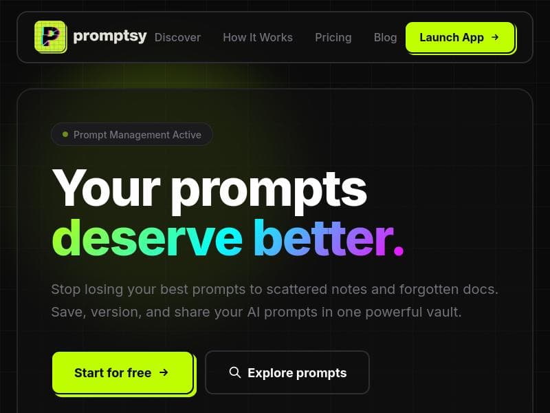 Promptsy