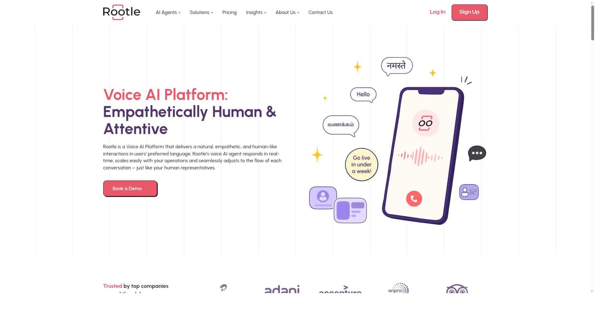 Rootle Voice AI