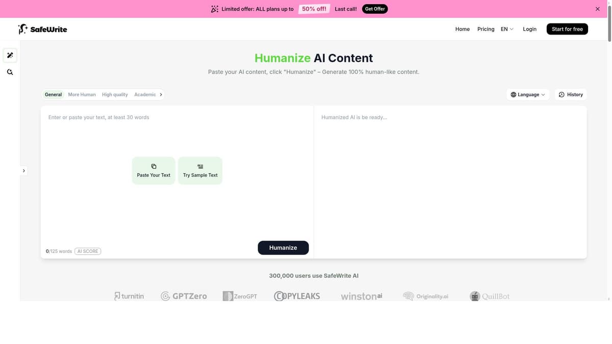 SafeWrite AI