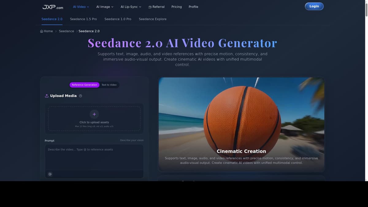 Seedance 2.0  AI