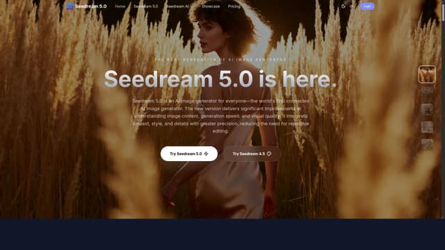 seedream 5.0 AI Image