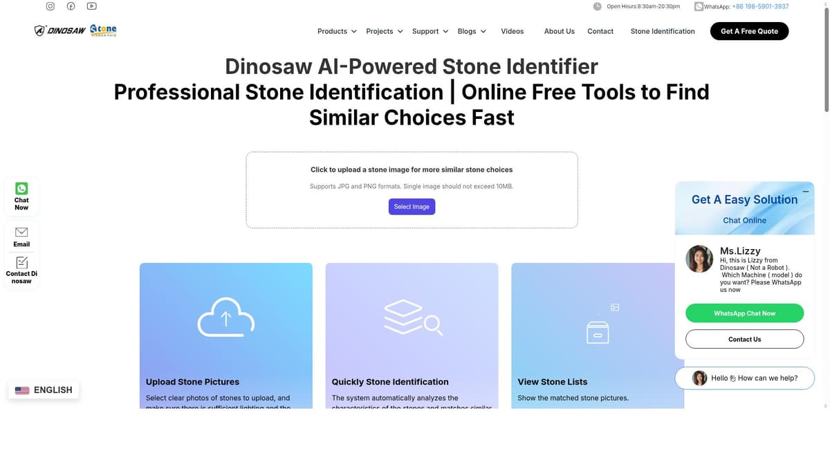 AI-Powered Stone Identifier