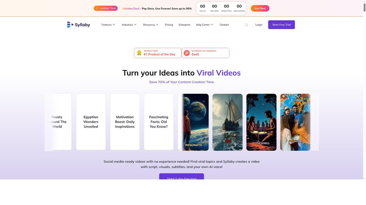 Syllaby- Video creation