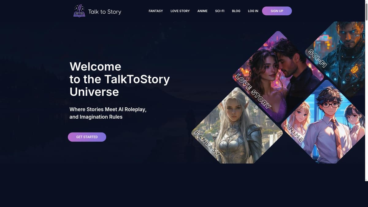 TalkToStory AI 