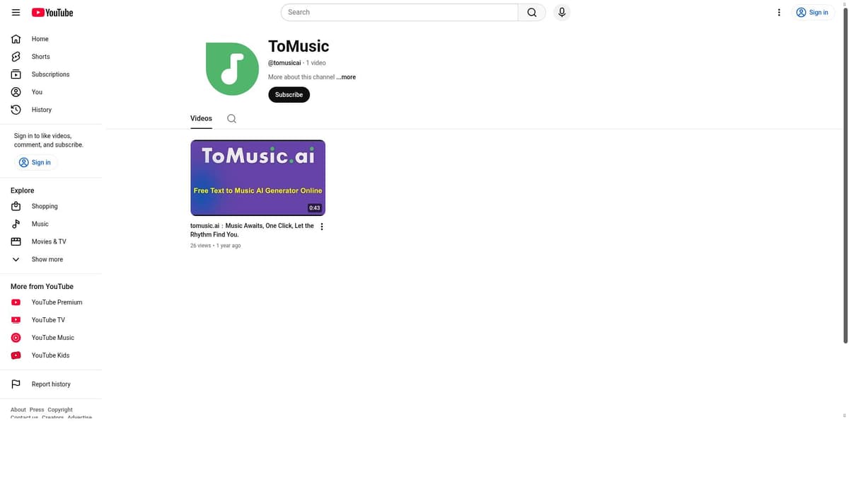 ToMusic.ai