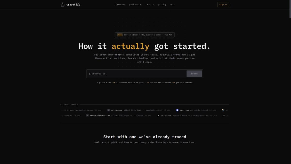 Tracetify