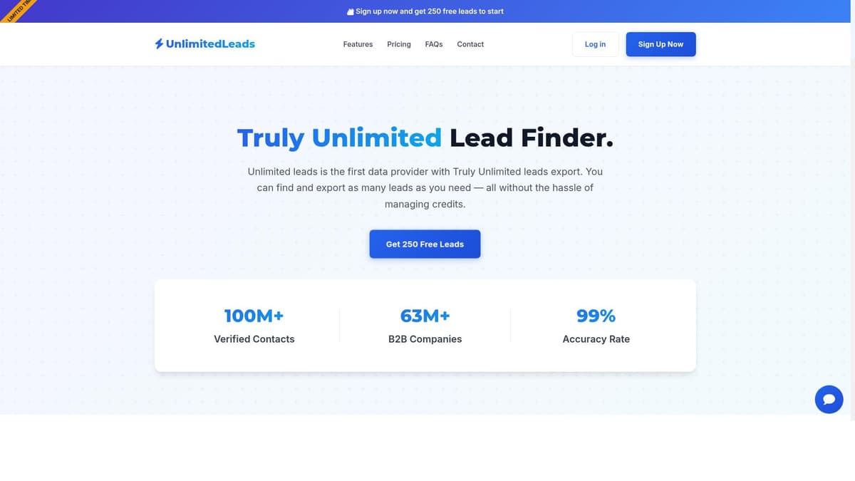 Unlimited leads
