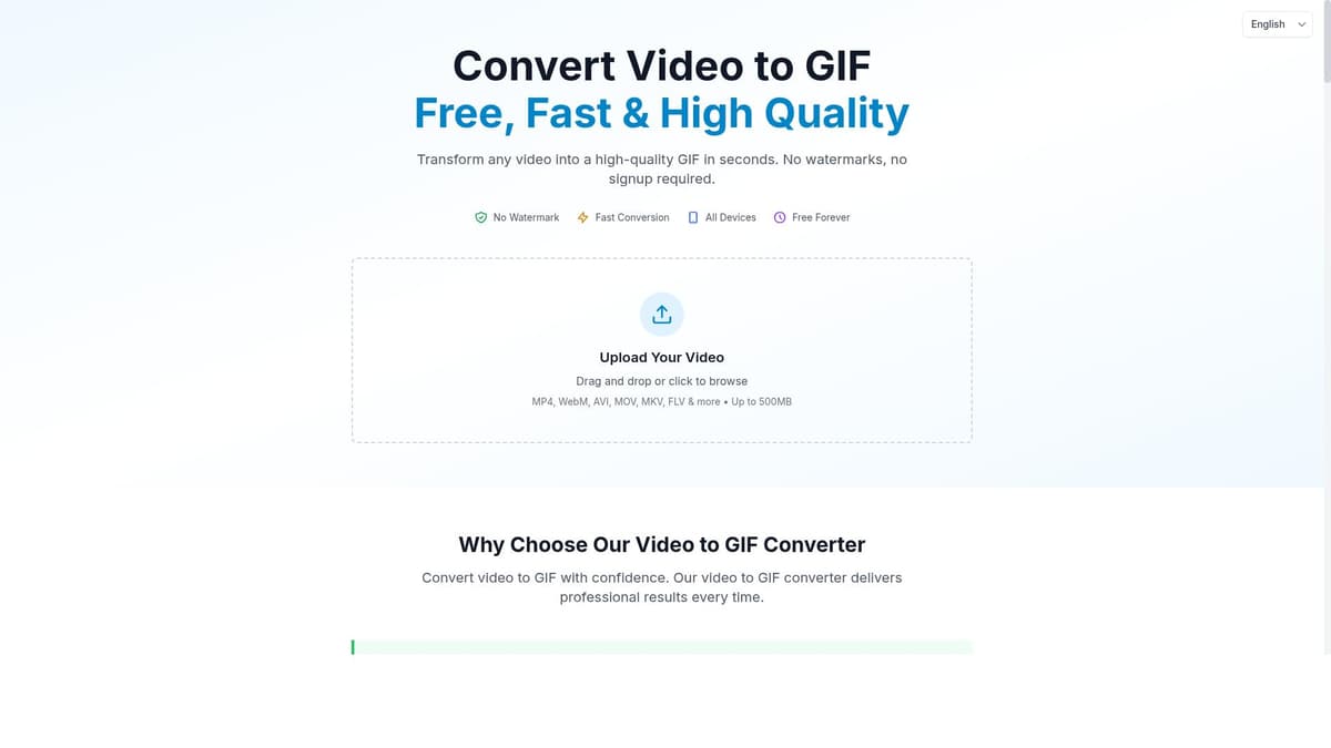 Video to GIF Converter