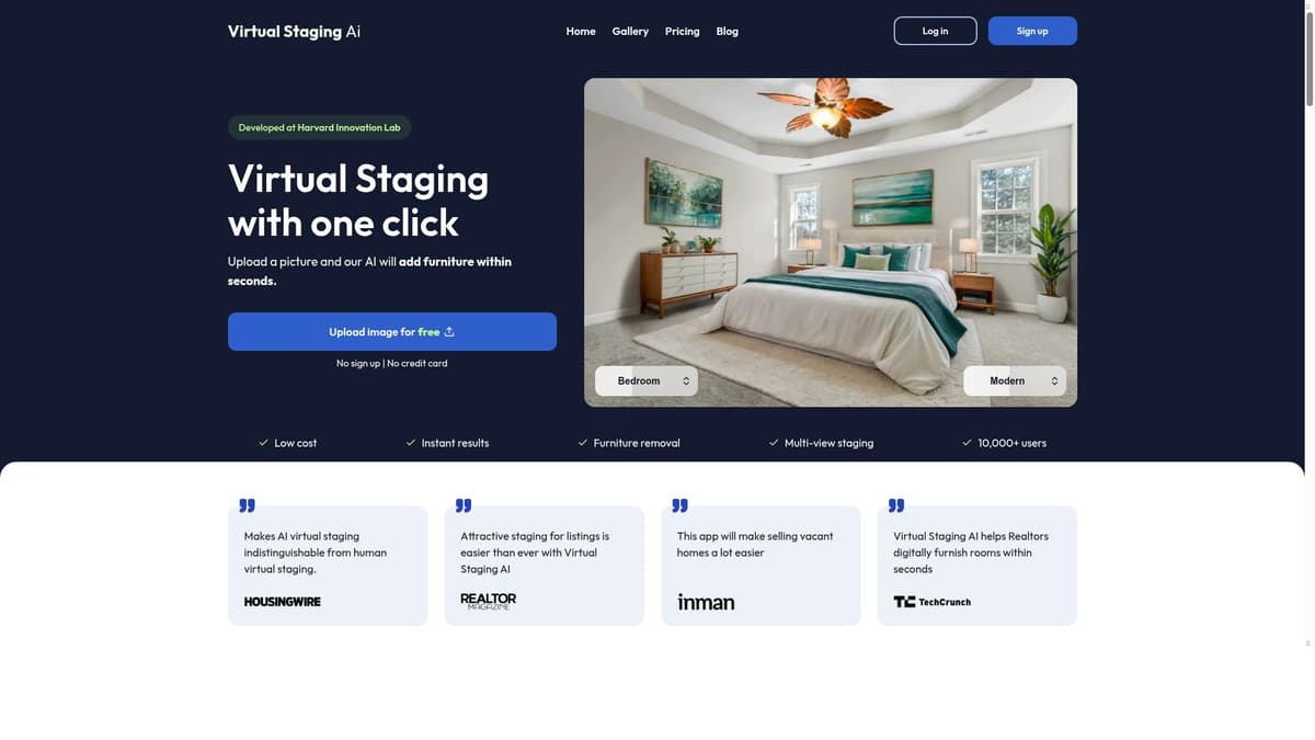 Virtual Staging AI