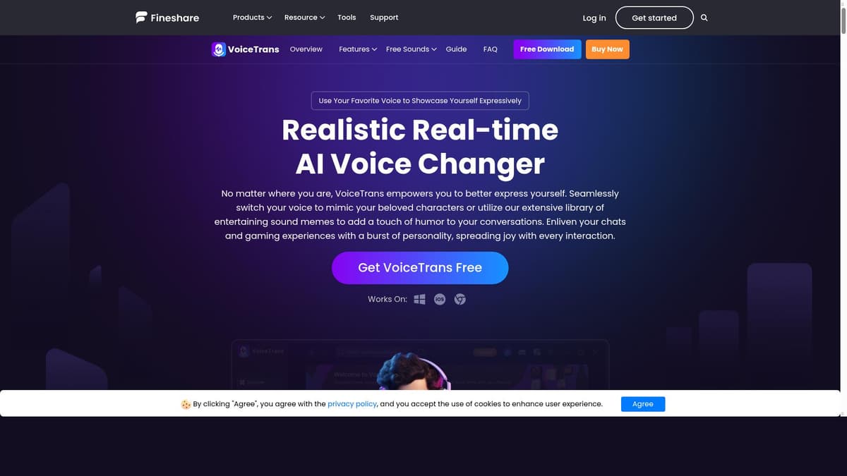 Fineshare VoiceTrans