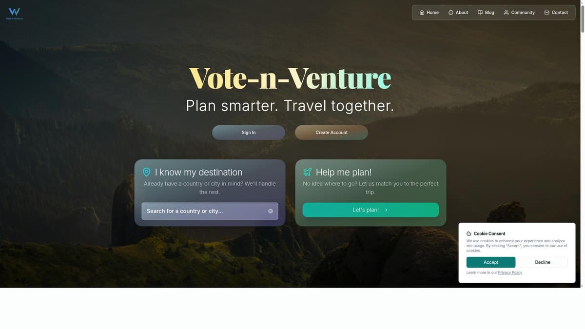 Vote-n-Venture