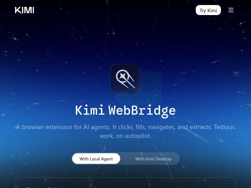Kimi WebBridge