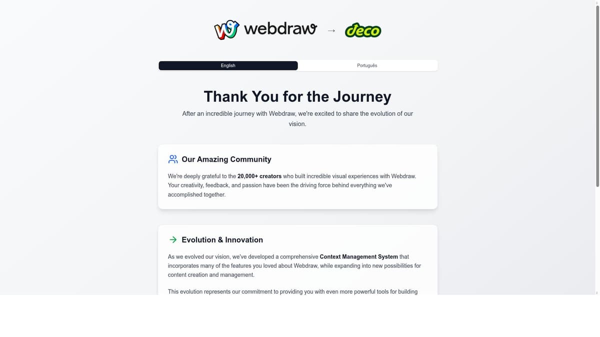 Webdraw Beta