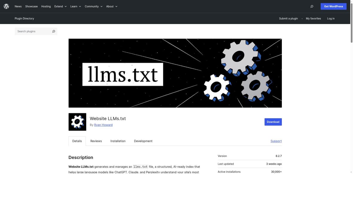 Website LLM