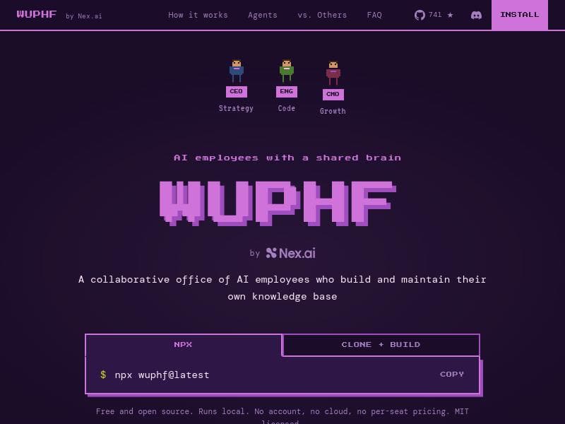 WUPHF by Nex.ai