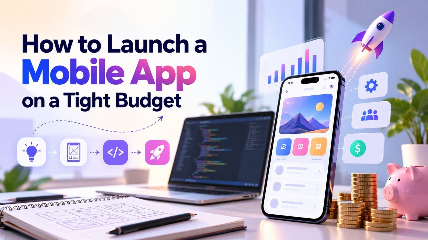 How to Launch a Mobile App on a Tight Budget