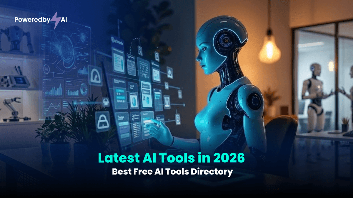 Latest AI Tools in 2026 – Best Free AI Tools Directory