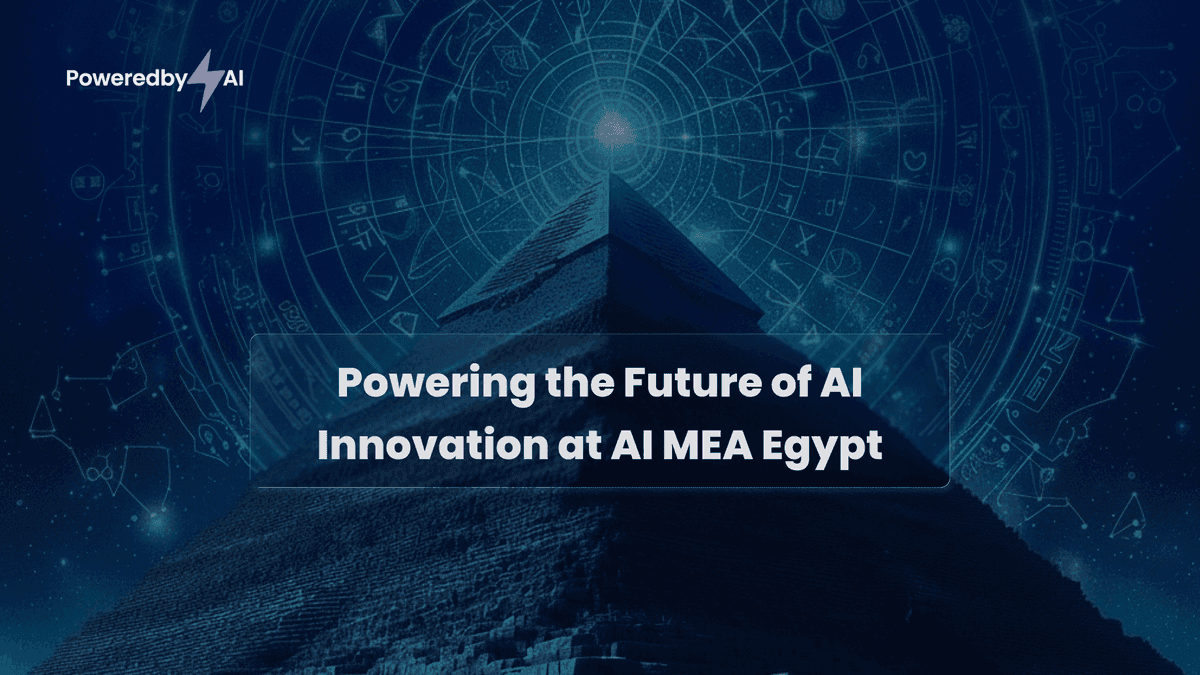 Powering the Future of AI Innovation at AI MEA Egypt
