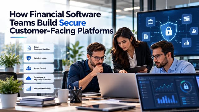 How Financial Software Teams Build Secure Customer-Facing Platforms