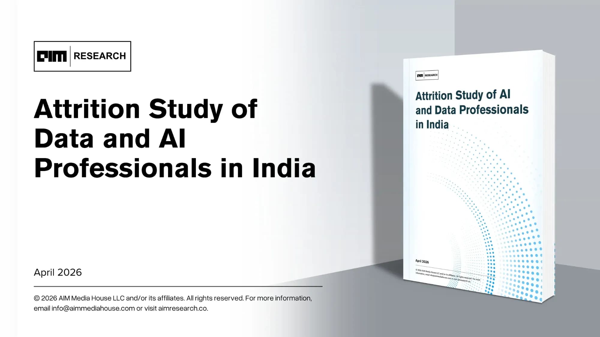 Attrition Study of AI and Data Professionals in India