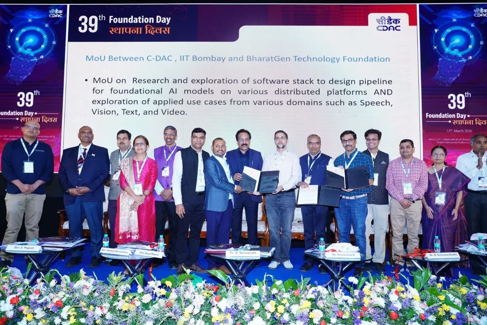 BharatGen Signs MoU with IIT Bombay & C-DAC to Advance Sovereign AI for India’s Linguistic Diversity