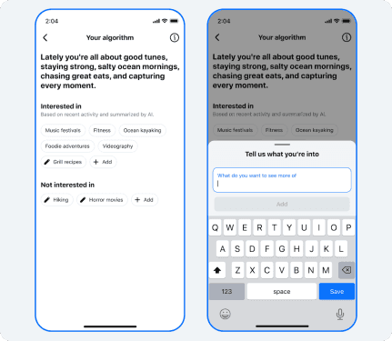 Facebook is giving users more control over their algorithm