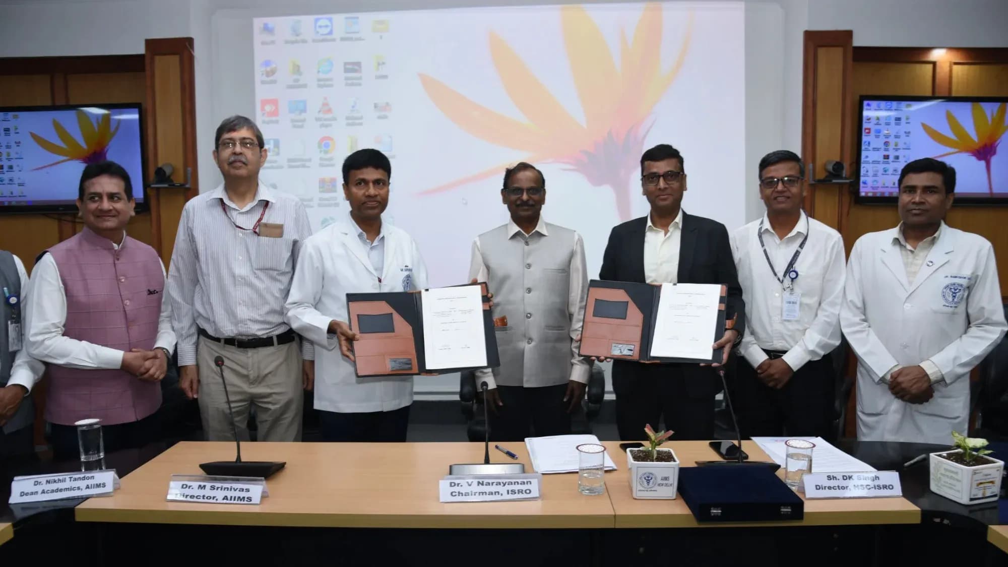 ISRO, AIIMS Sign MoU for Space Medicine Research