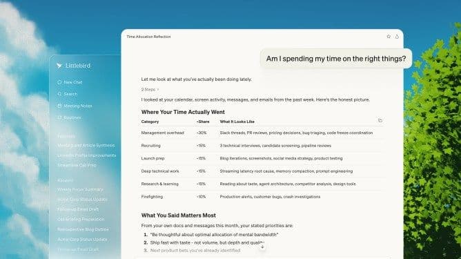 Littlebird raises $11M for its AI-assisted ‘recall’ tool that reads your computer screen