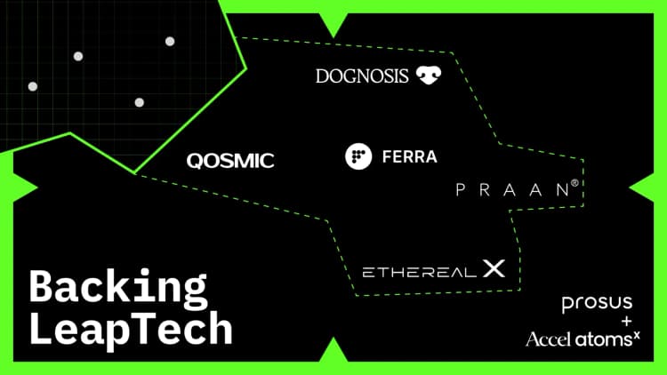 Prosus, Accel Announce 6 Startups for Inaugural Atoms X LeapTech Cohort