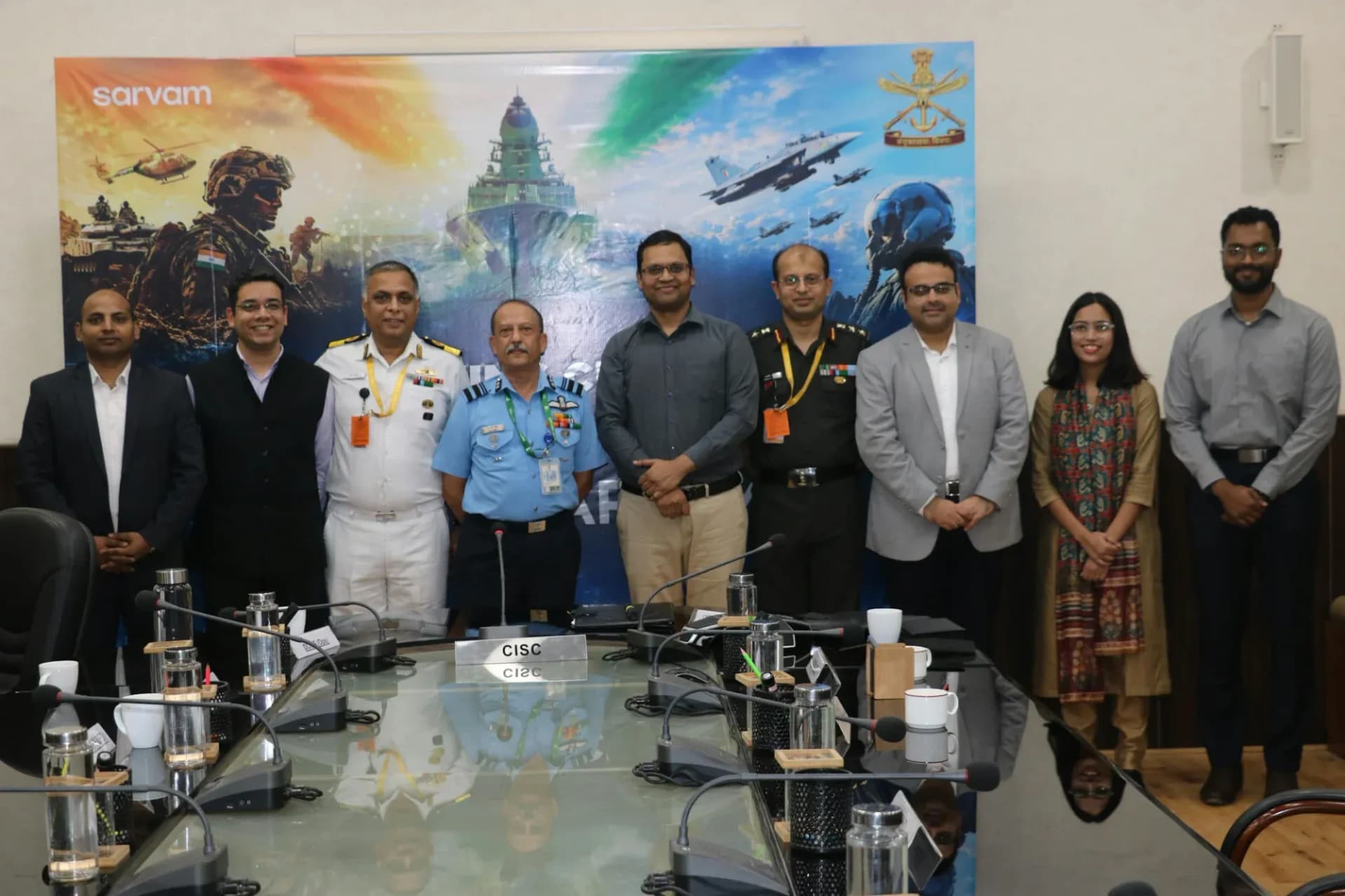 Sarvam Signs 5-Year Defence AI Deal Covering Army, Navy and Air Force 