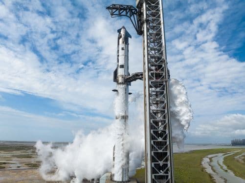 SpaceX slips below its $135 IPO price ahead of Starship launch
