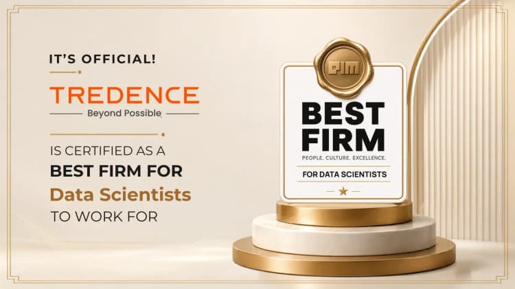 Tredence Certified as a Best Firm for Data Scientists