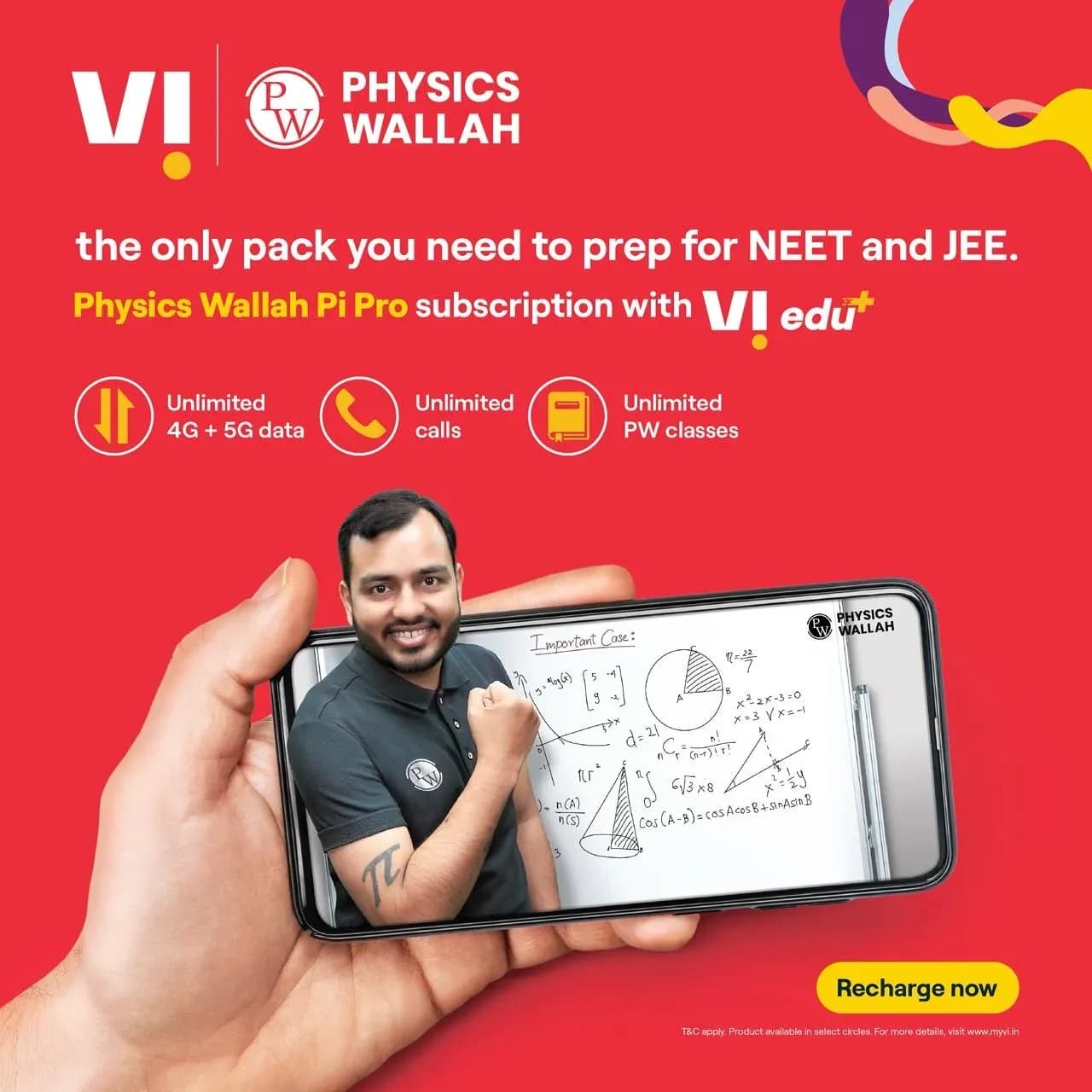 Vi Partners With PhysicsWallah to Bundle Mobile Data With Competitive Exam Prep