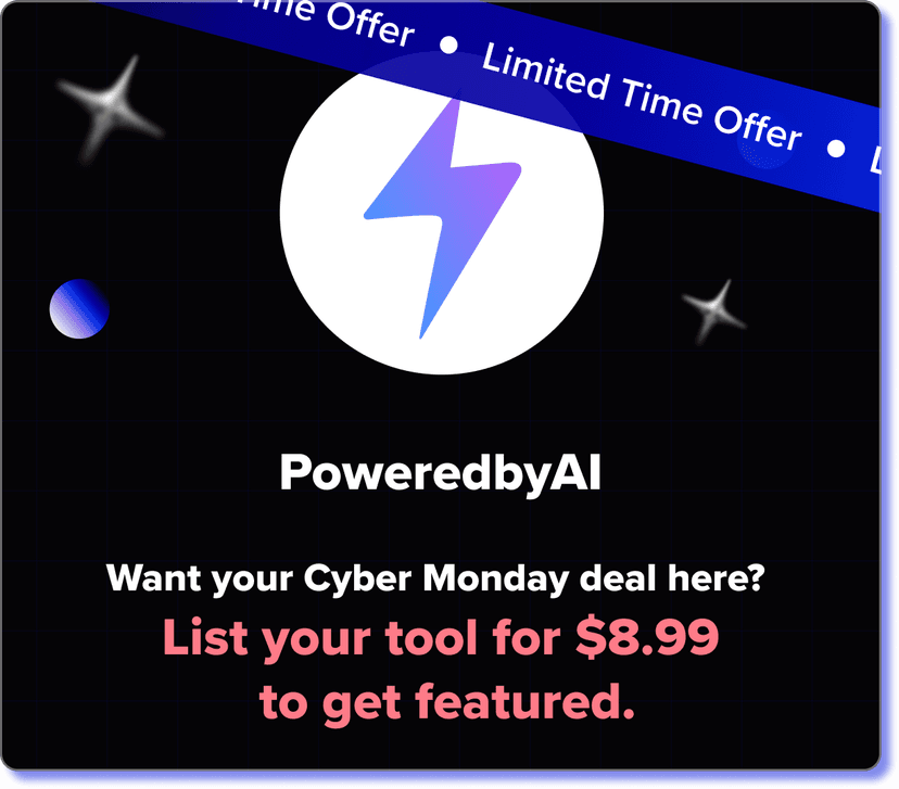 List your tool for $8.99 to get featured.
