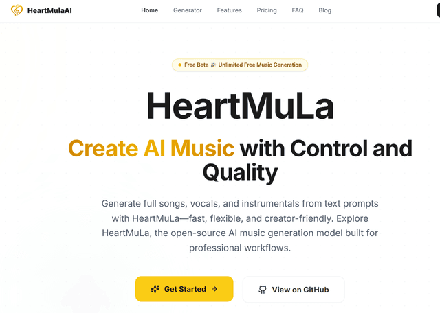HeartMula AI music generation