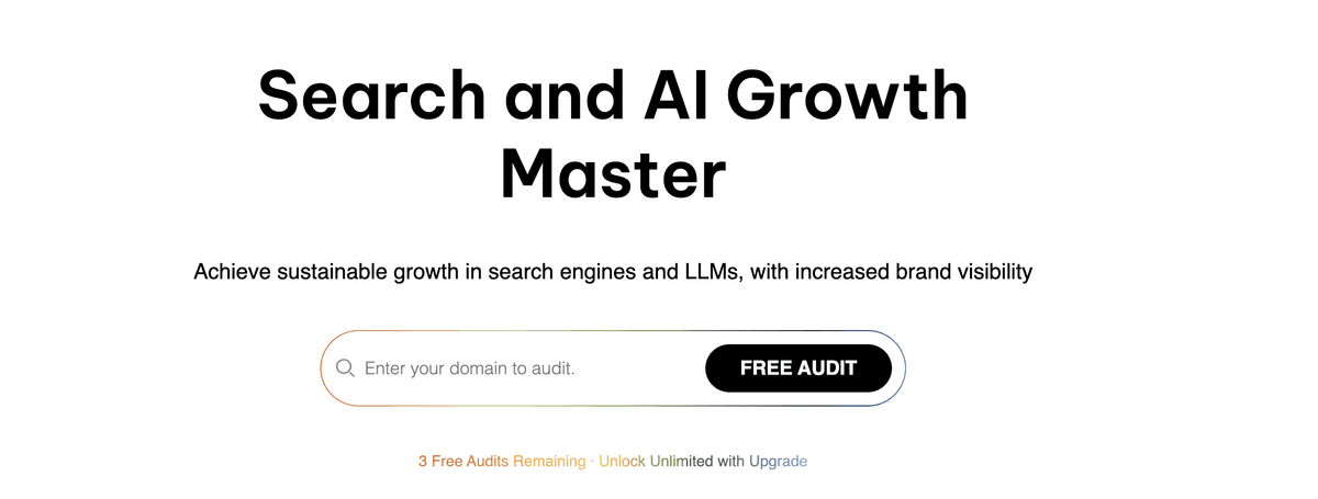 SeekLab's Free Website Audit