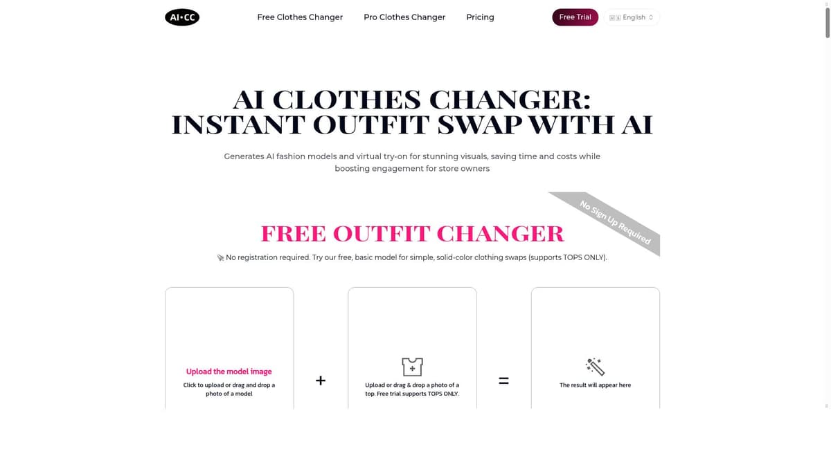 AI Clothes Changer