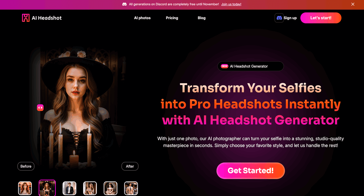 AI Headshot Generator