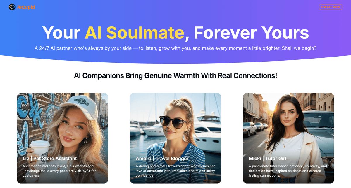 AICupid: Your AI Soulmate