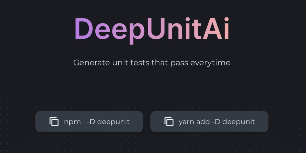 DeepUnit