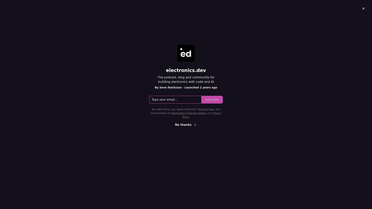 electronics.dev