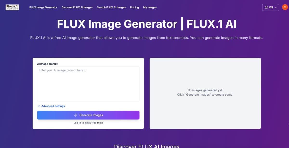 FLUX Image Generator