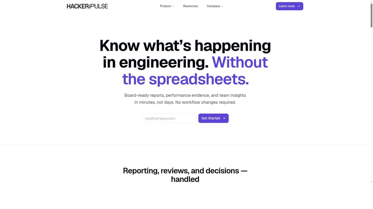 HackerPulse - The Ultimate Dev Profile