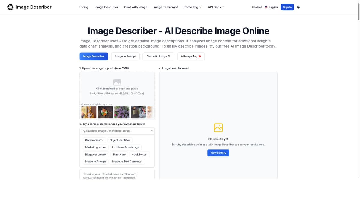 Image Describer