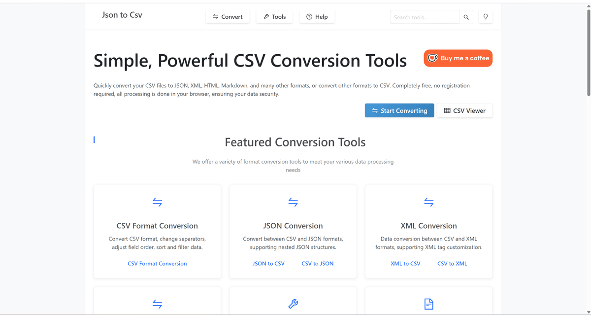 Json to Csv