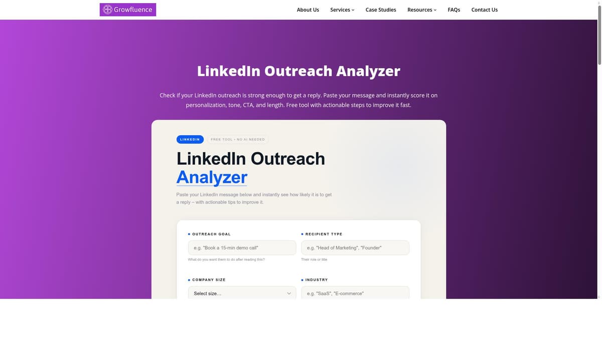 LinkedIn Outreach Analyzer